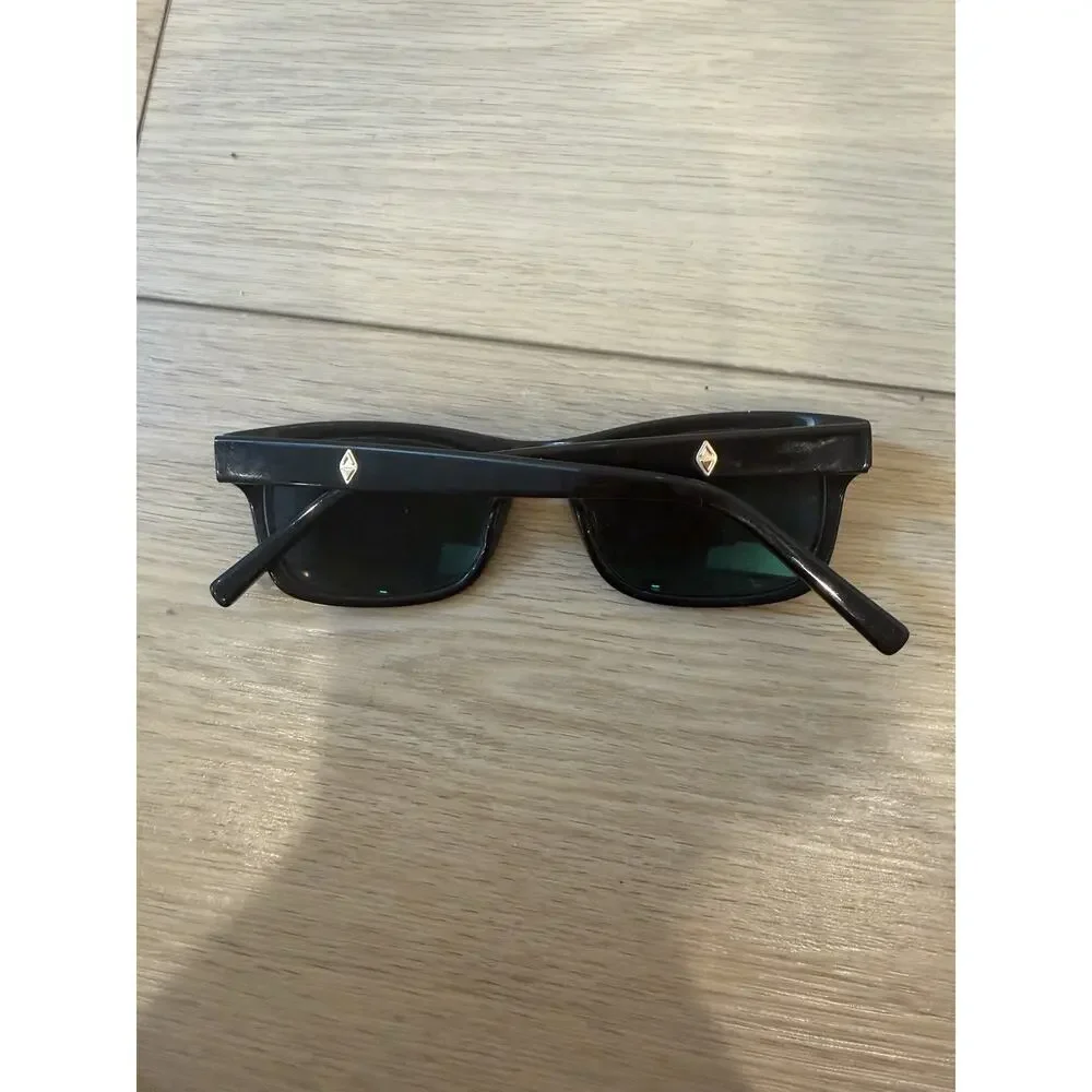 MAIN + CENTRAL MONDAY FULL RIM ACETATE EYEGLASS FRAMES BLACK 52-18-145